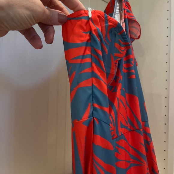 One-Shoulder Floral Dress | Size M | NWT - Picture 5 of 5